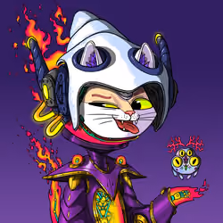 Alien Cat #8647