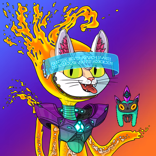 Alien Cat #6709