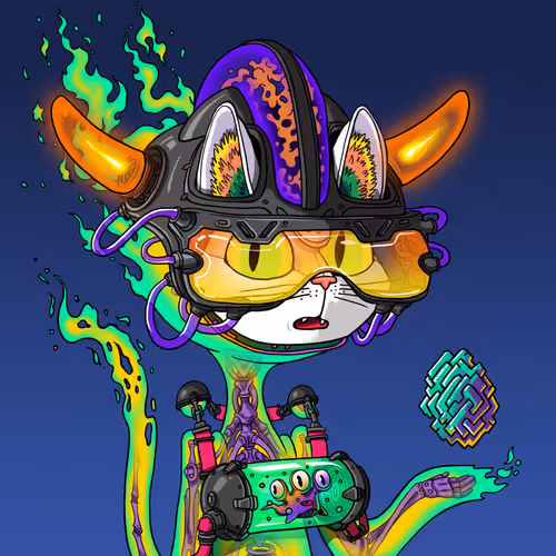 Alien Cat #5645