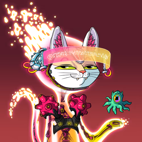 Alien Cat #5043