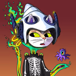 Alien Cat #8302