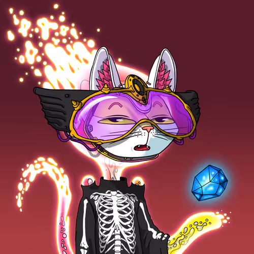 Alien Cat #8648