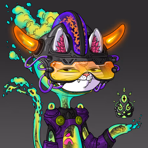 Alien Cat #8697