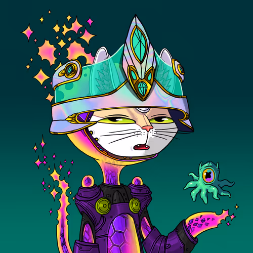 Alien Cat #7451