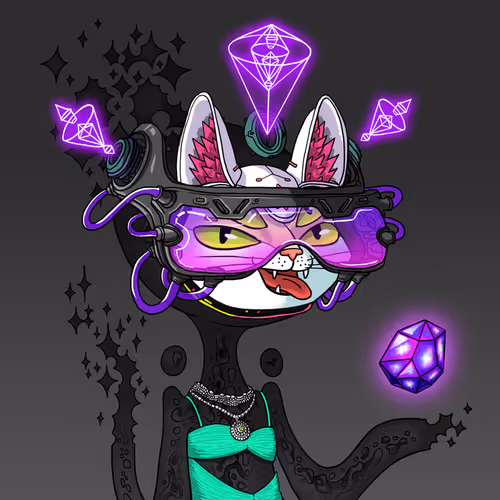Alien Cat #7466