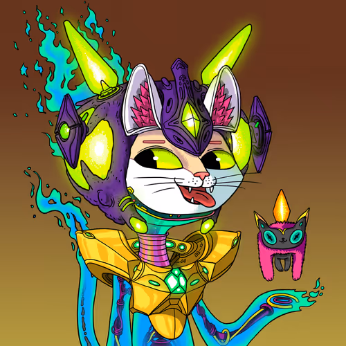 Alien Cat #6990