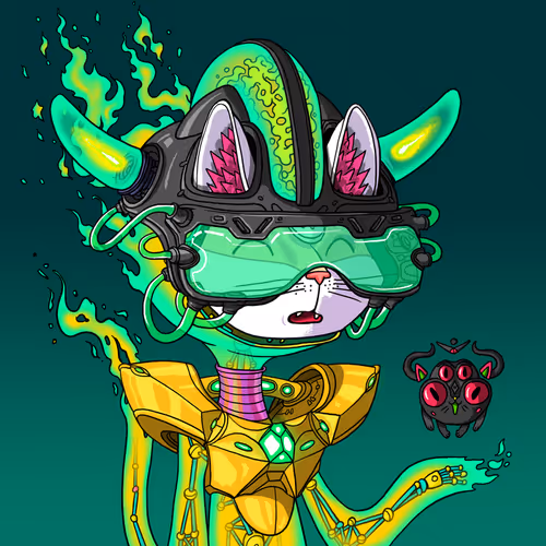 Alien Cat #6553