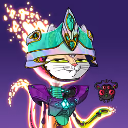 Alien Cat #2890