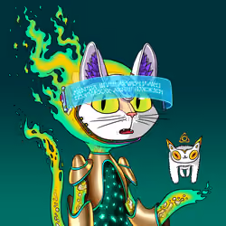 Alien Cat #5098
