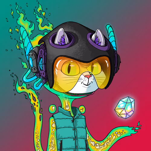 Alien Cat #1158