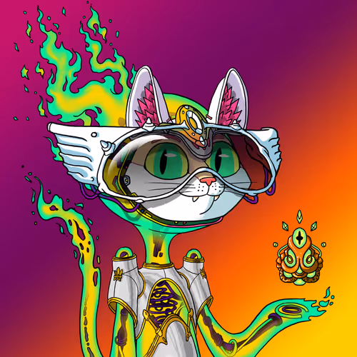 Alien Cat #9945