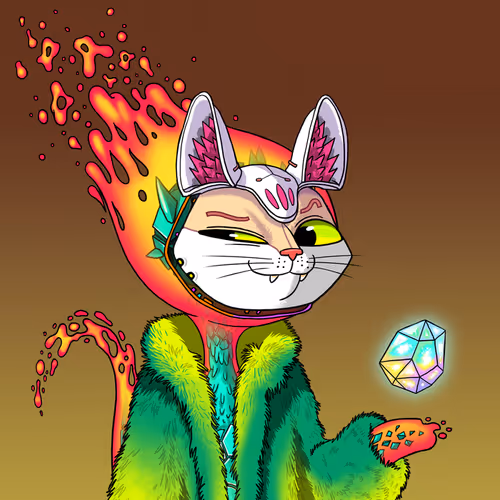 Alien Cat #8208
