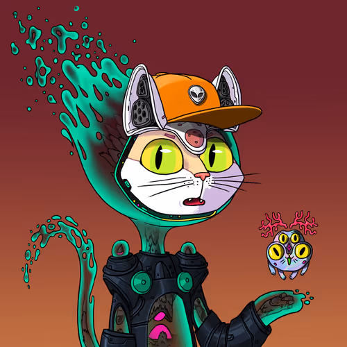Alien Cat #6575