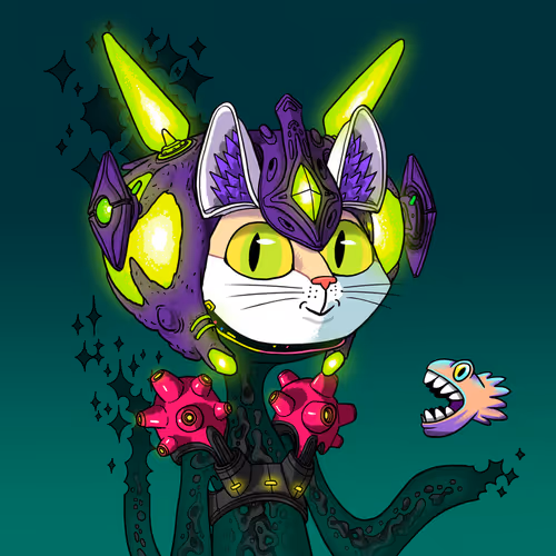 Alien Cat #1084