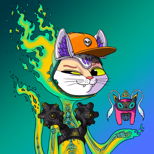 Alien Cat #9522