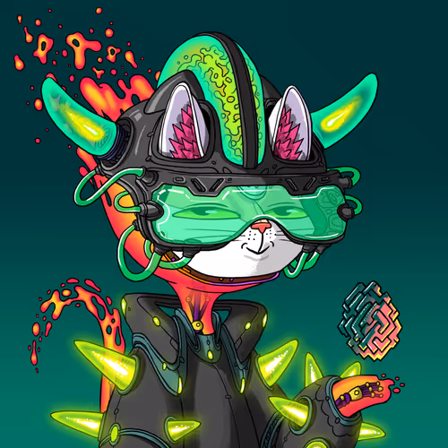 Alien Cat #2496
