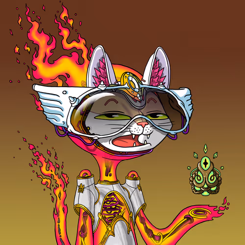 Alien Cat #7575