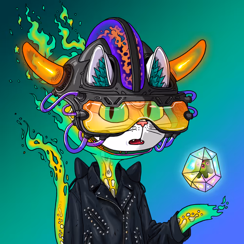 Alien Cat #1072