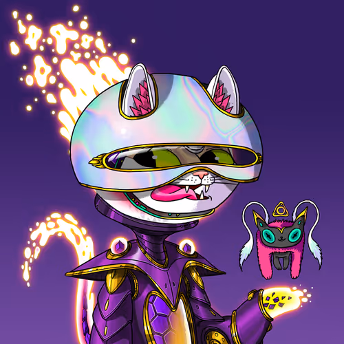 Alien Cat #1012