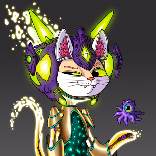 Alien Cat #9951