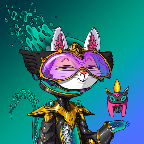 Alien Cat #2003