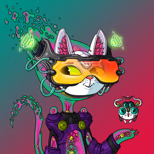 Alien Cat #5802