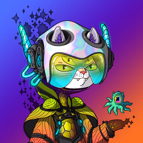 Alien Cat #8843