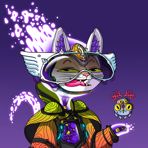 Alien Cat #2173