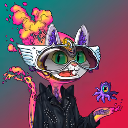Alien Cat #5242