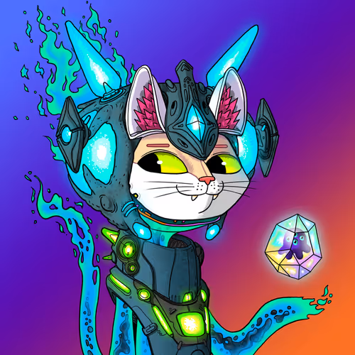Alien Cat #9789