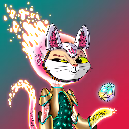 Alien Cat #9593