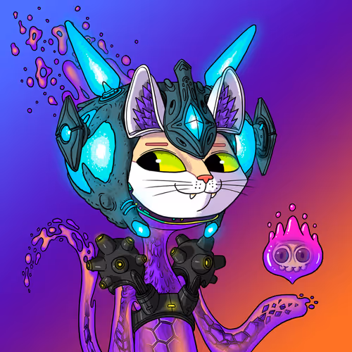 Alien Cat #1860