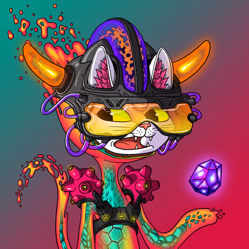 Alien Cat #9850