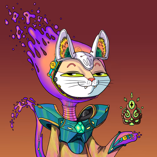 Alien Cat #10020