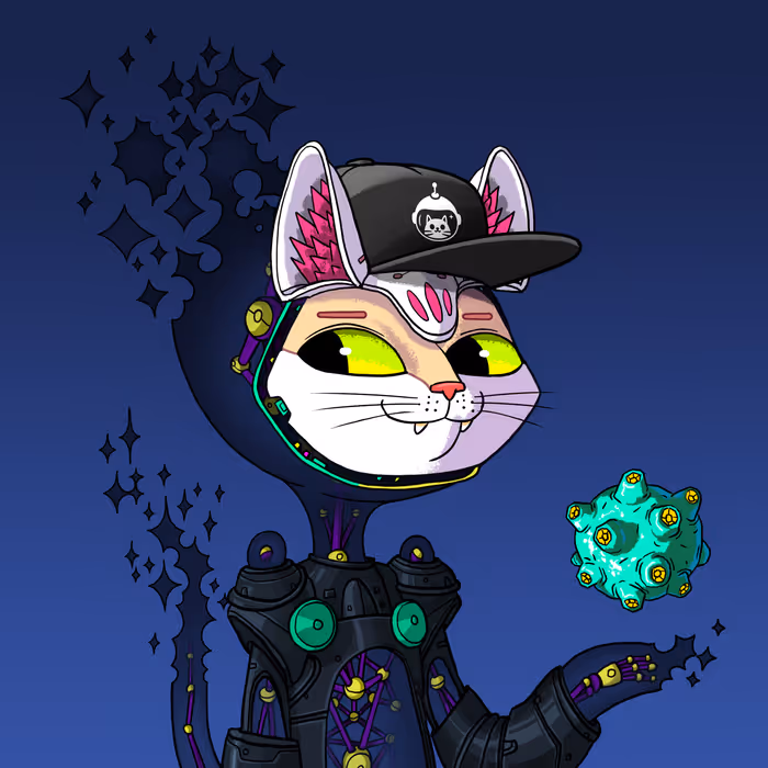 Alien Cat #7696