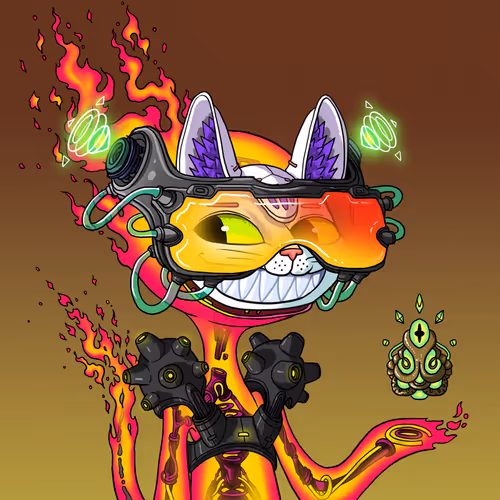 Alien Cat #8452