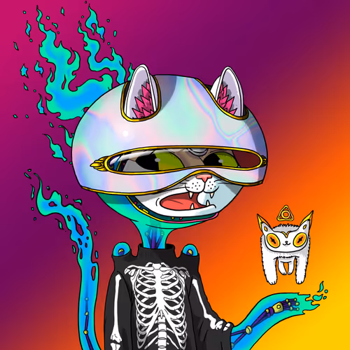 Alien Cat #7501