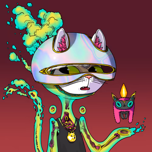 Alien Cat #3786