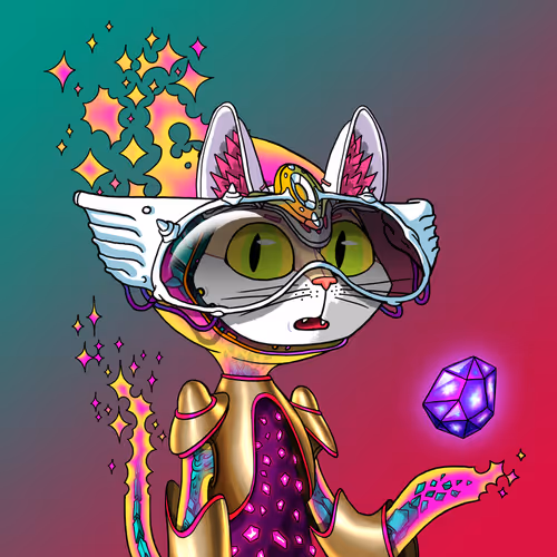 Alien Cat #1345