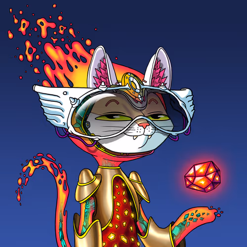 Alien Cat #7603