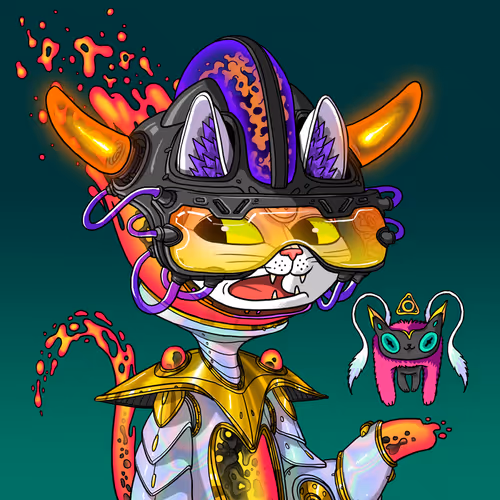 Alien Cat #7507