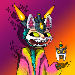 Alien Cat #5607