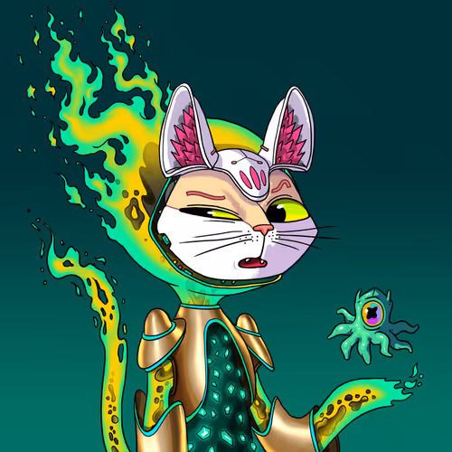 Alien Cat #5868