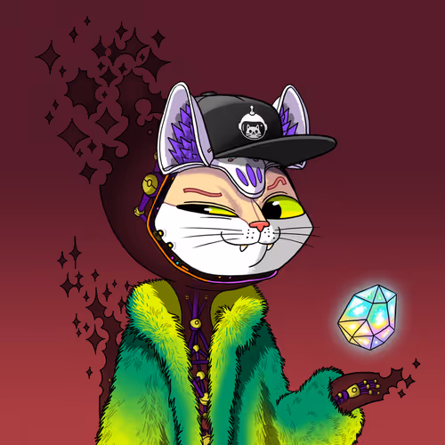 Alien Cat #1374