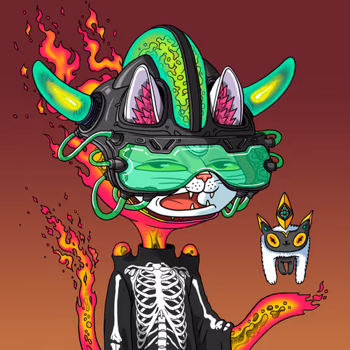 Alien Cat #8098