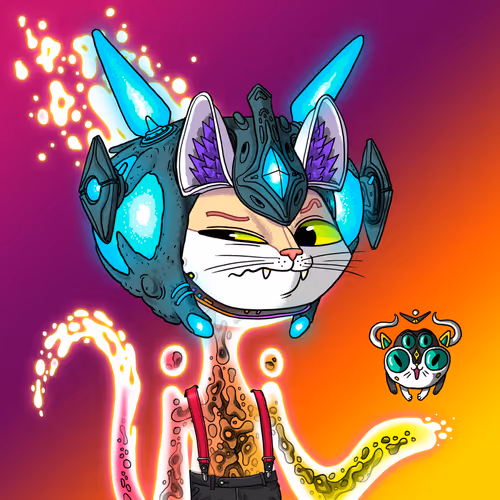Alien Cat #3490