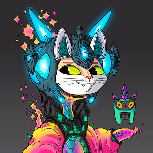 Alien Cat #2434