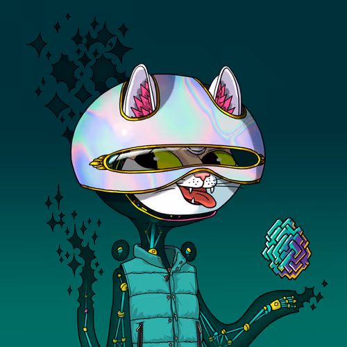 Alien Cat #6664