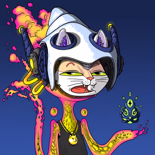 Alien Cat #5387