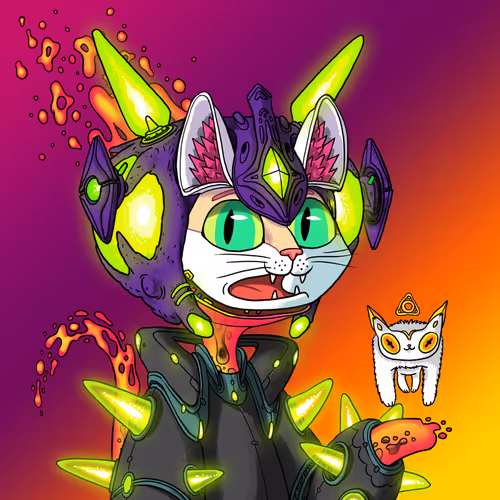 Alien Cat #7039